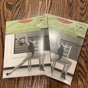 Tan tights (transition tights-optional foot or footless)